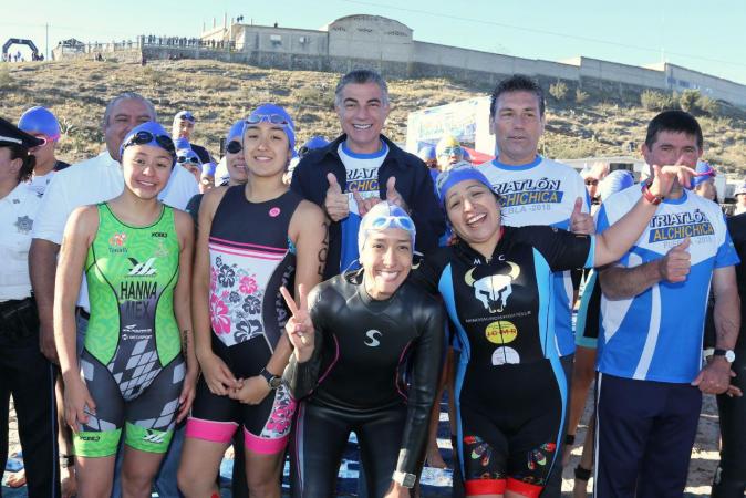 Gobierno fomenta turismo con el Triatlón Alchichica 2018 image 2