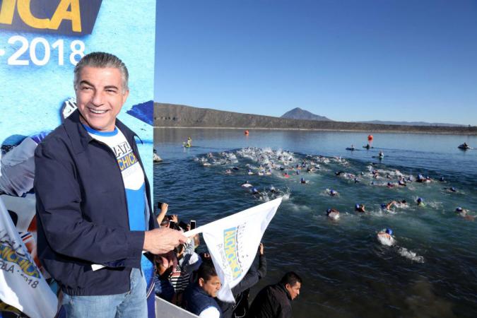Gobierno fomenta turismo con el Triatlón Alchichica 2018 image 1