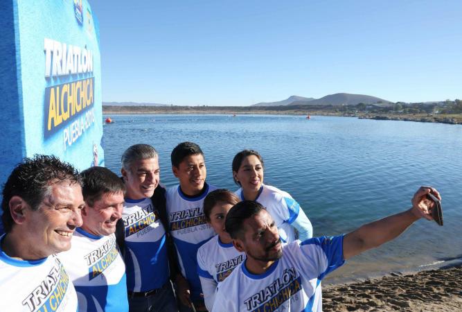 Gobierno fomenta turismo con el Triatlón Alchichica 2018 image 3