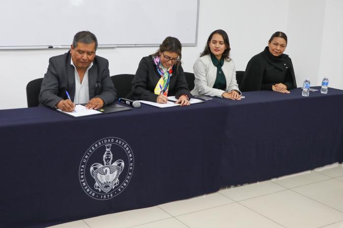 Observatorio político de género de la Secretaría de Igualdad con acompañamiento de la BUAP