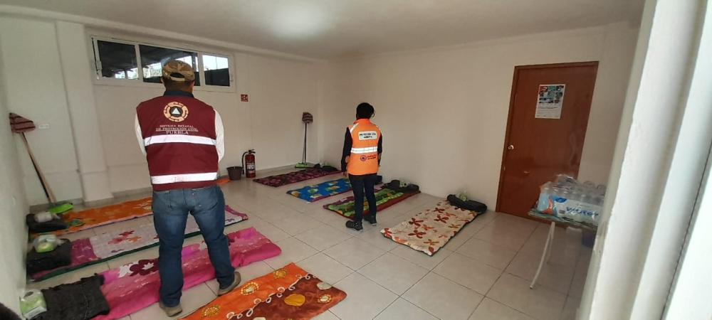 Hay 69 refugios temporales ante bajas temperaturas en Puebla: Segob