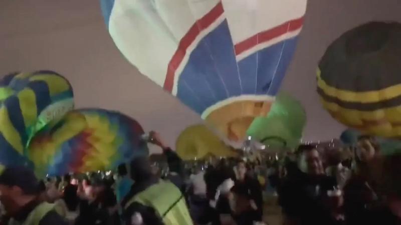 VIDEO Accidente en globos aerostáticos de León deja 12 heridos