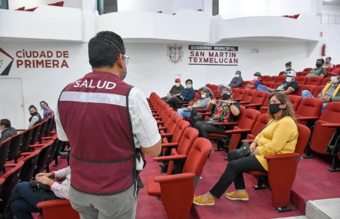 Gobierno de Texmelucan capacita a comerciantes para un retorno seguro a actividades