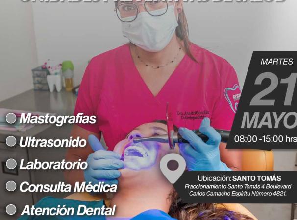 Unidades Preventivas de Salud ofrecerán servicios en Santo Tomás