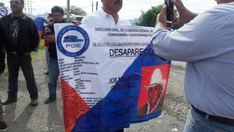 Habitantes de Huauchinango exigen a Fiscalía respuesta del paradero Job Márquez image 5