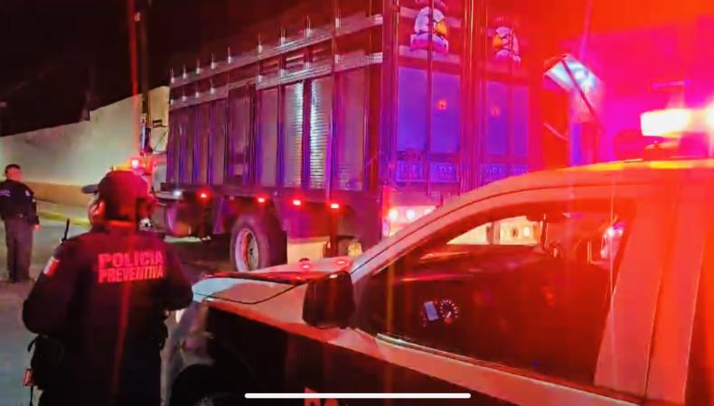 Persecución policiaca en Atlixco termina con choque y detención