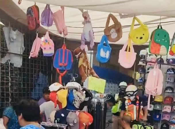 Una extensión mal usada provoca conato de incendio en tianguis de Atlixco
