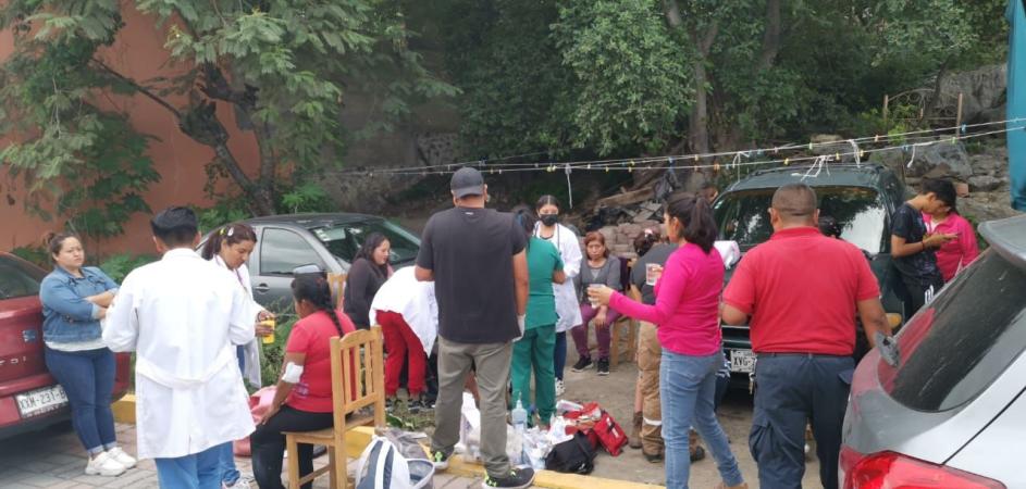 Estallan cuetones en sepelio de Huaquechula