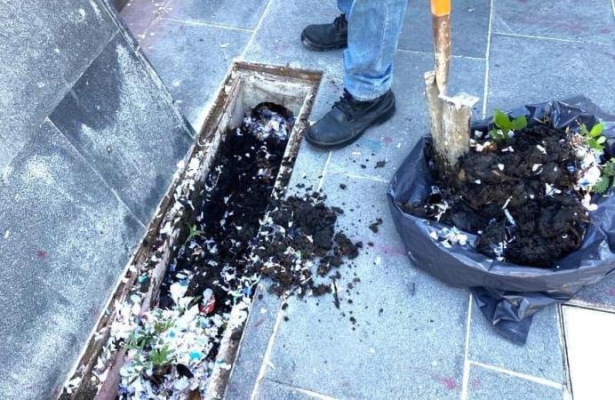Atlixcayotontli dejó taponamiento en alcantarillas del cerro de San Miguel