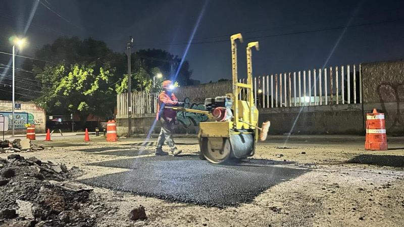 Campaña Capitalina Bacheando Puebla sigue trabajando este martes