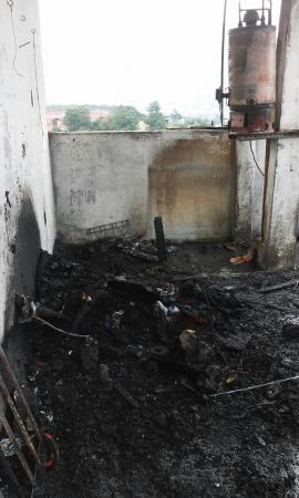 Fuga de gas ocasiona incendio en casa de Teziutlán image 1