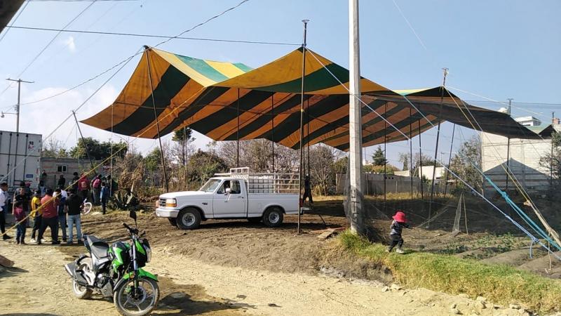 Montan todo para baile sonidero en Huejotzingo y les bloquean al grupo image 2