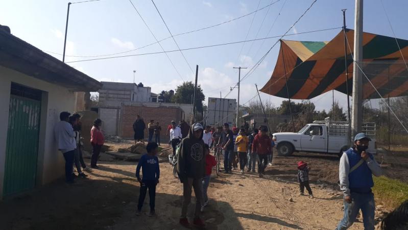 Montan todo para baile sonidero en Huejotzingo y les bloquean al grupo image 3