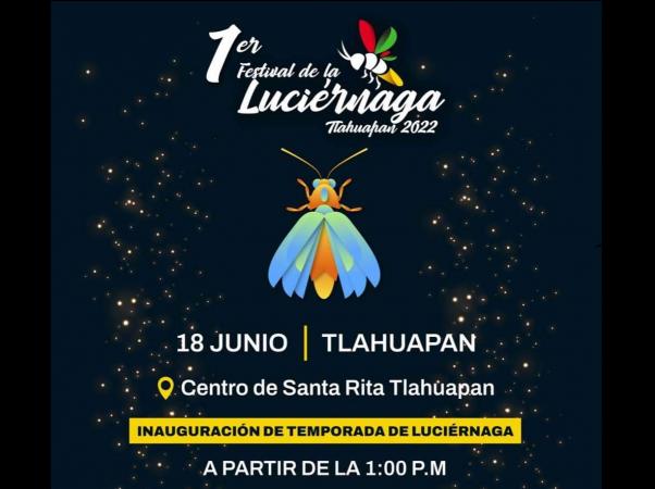 Regresa festival de la luciérnaga a Tlahuapan tras dos años de pandemia