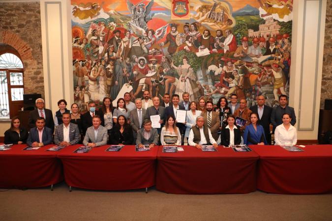 Ayuntamiento de Puebla y Auiemss firman convenio de colaboración