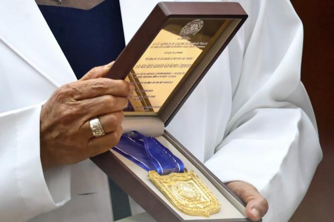 Congreso del Estado de Tlaxcala reconoce a Maestros con 50 años de servicio