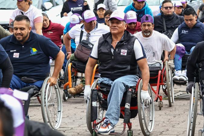 Realizan Mega Rodada por la Inclusión en Tlaxcala