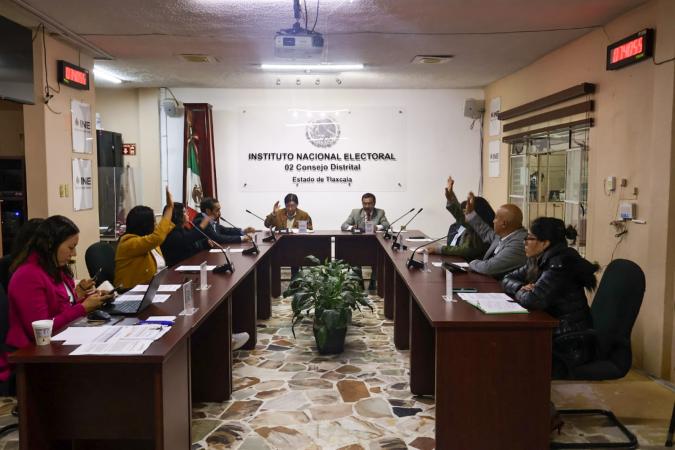 INE Tlaxcala garantiza el ejercicio del voto libre y sin coacción