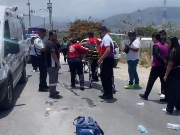 Grave, joven universitaria al ser arrollada en el Libramiento-San Marcos en Tehuacán