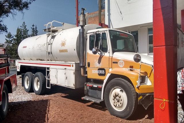 Arreglan estación de bomberos pero con equipo obsoleto en Texmelucan image 4