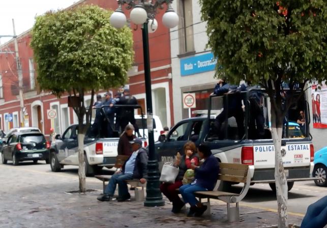 Texmeluquenses se sienten más seguros con vigilancia estatal