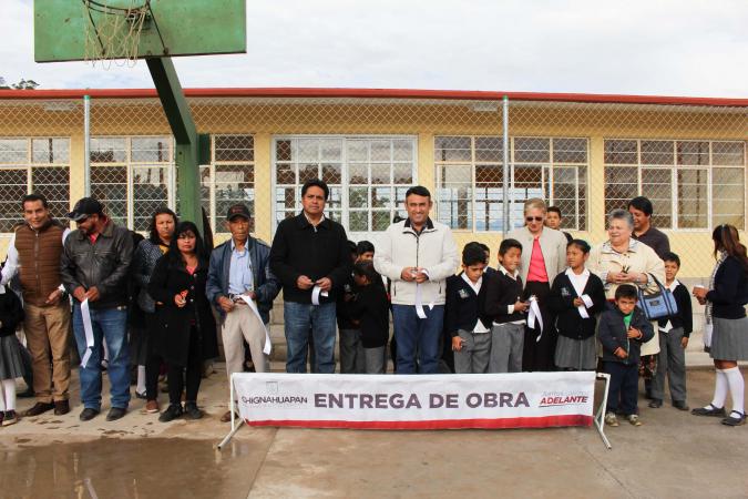 Inauguran infraestructura escolar y drenaje en Chignahuapan image 3
