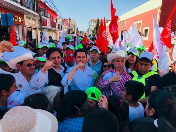 Se suman liderazgos al proyecto políticos del PRI en Serdán