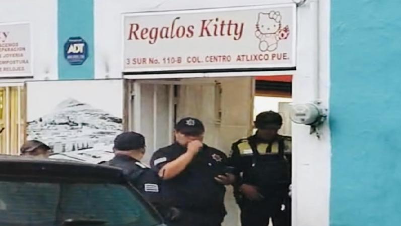 Presunto asalto y balazos movilizan a policías en el centro de Atlixco
