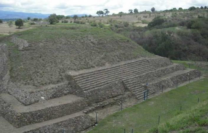 San Cristóbal Tepatlaxco, una de las zonas arqueologicas de Puebla