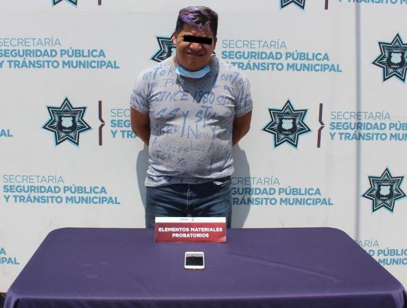 Lo detienen por robar a usuario de la Ruta 44