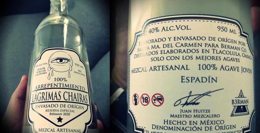 Lágrimas Chairas, nuevo mezcal 100 por ciento arrepentimiento