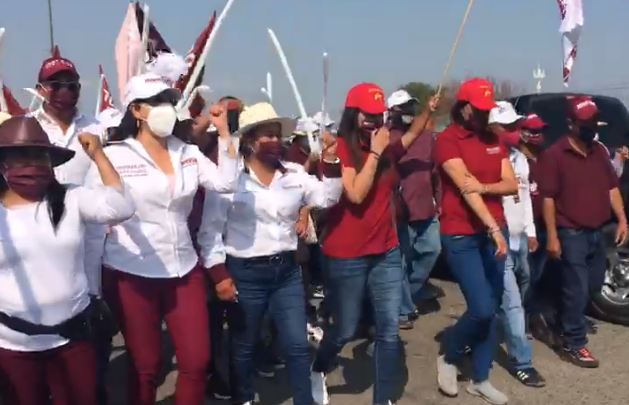 Cuautlancingo no se vende, advirtió Lupita Daniel en cierre de campaña