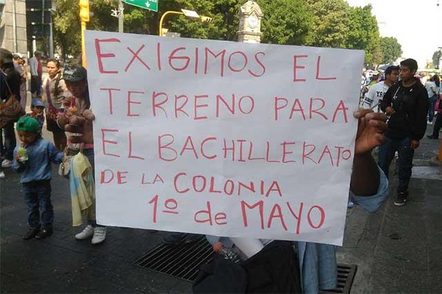 Exige Antorcha Campesina en las calles de Puebla seguridad, obras y abasto de agua image 4