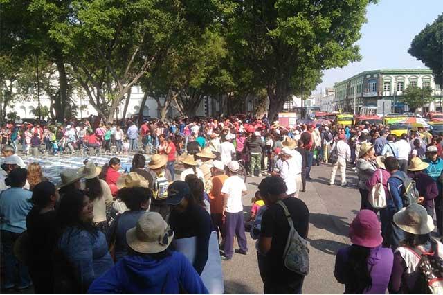 Exige Antorcha Campesina en las calles de Puebla seguridad, obras y abasto de agua image 2