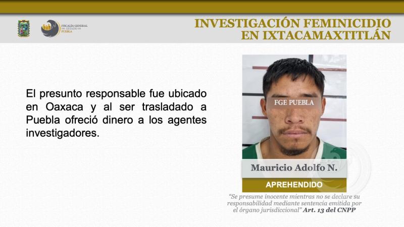La enterró viva en Ixtacamaxtitlán