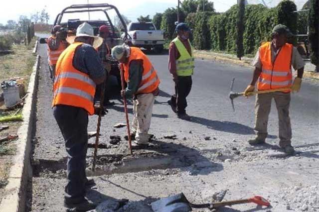 Prevén menos obras públicas en Izúcar por recorte presupuestal