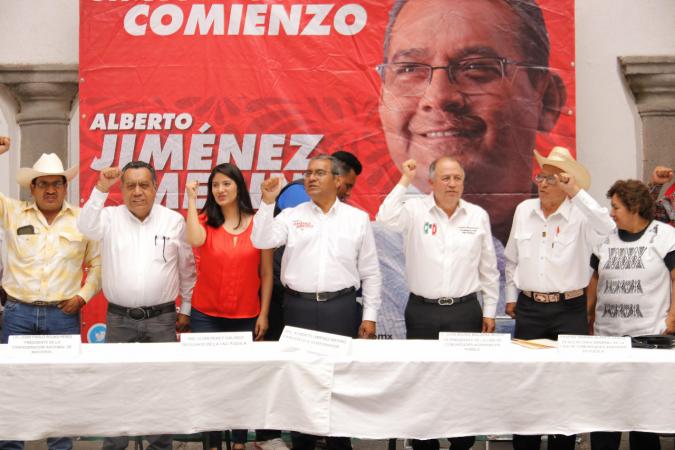 Suma Jiménez Merino a organizaciones campesinas