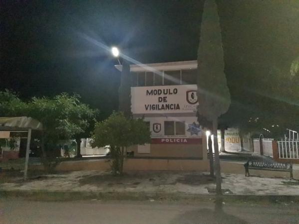 Módulo de seguridad de La Galarza, en Izúcar, sin funcionar
