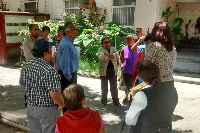 Multifamiliar en Tehuacán presenta daños tras el sismo image 1