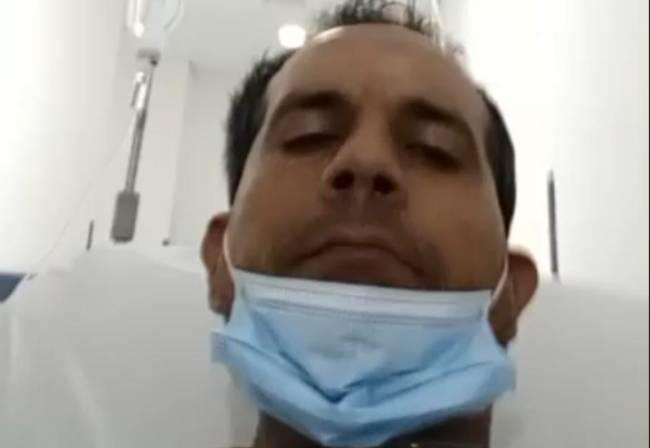 Reportan estable a Enrique, quien quedó prensado en su combi tras choque en Atlixco