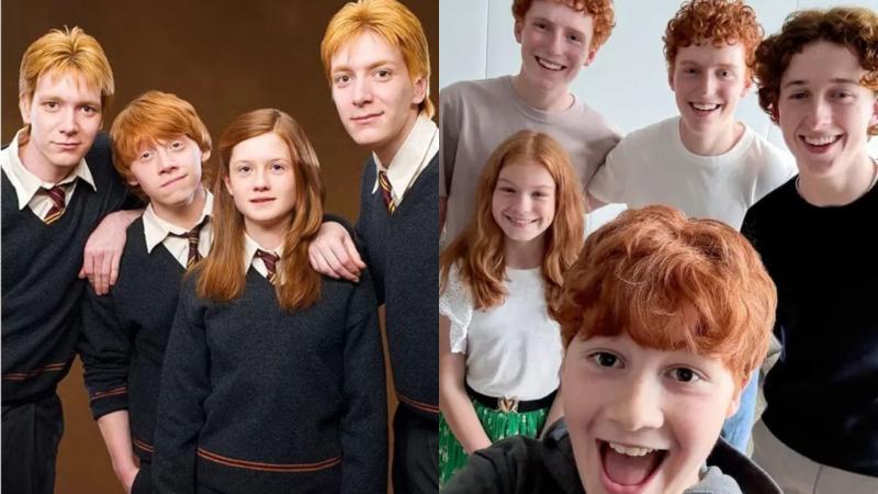 Revelan quienes serán los nuevos hermanos Wesley en serie de “Harry Potter”