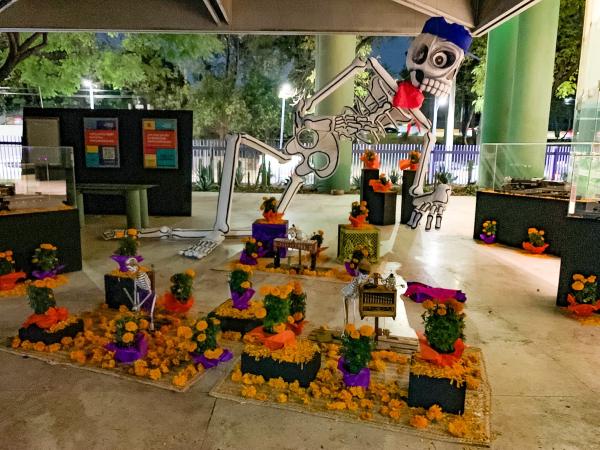 Museo de los Ferrocarriles, presente en la Feria de las Calacas de Alas y Raíces