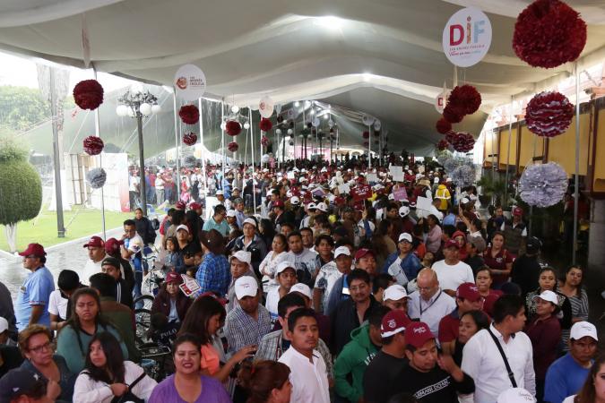 Celebran el Día del padre en San Andrés Cholula
