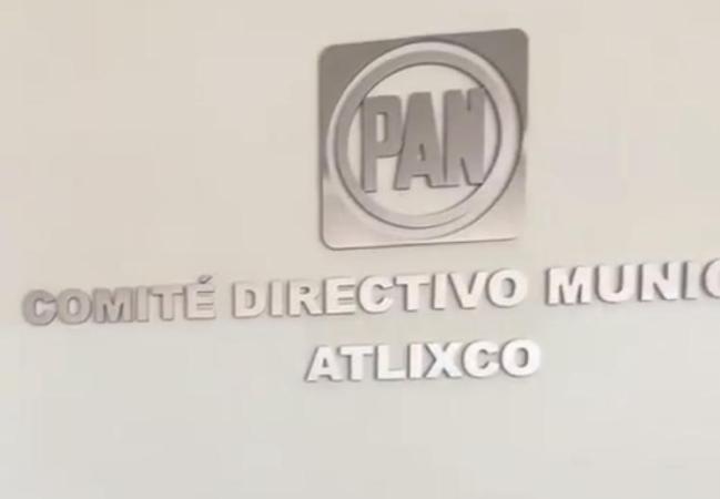 Admite nuevo dirigente venta y fuga de información del PAN en Atlixco
