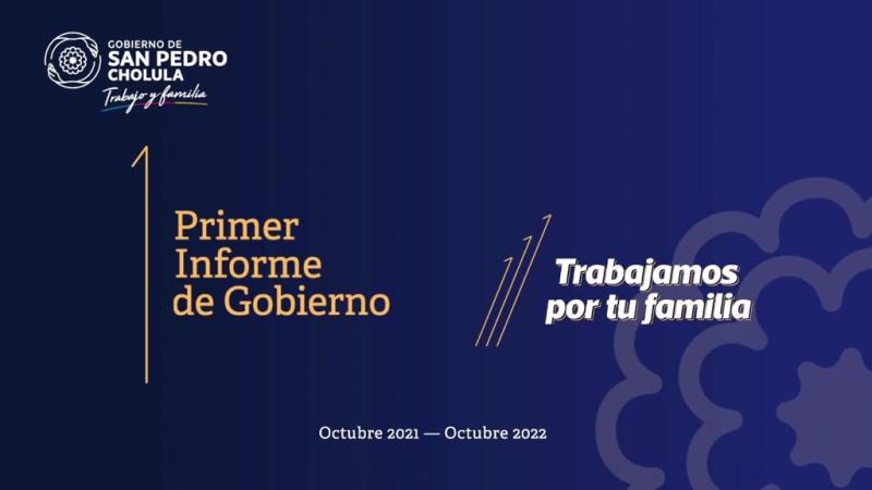 VIDEO Rinde Angon su primer informe de labores