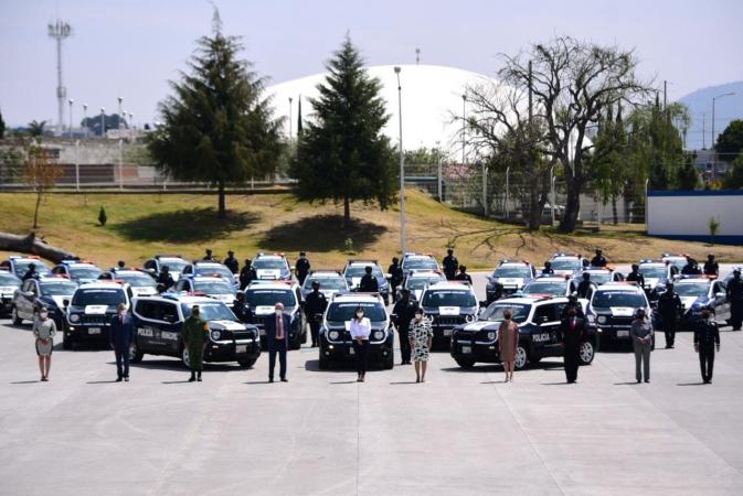 Ayuntamiento de Puebla ya cuenta con nuevos policías y patrullas