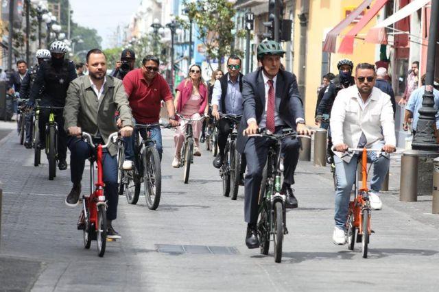 Encabeza Pepe Chedraui rodada en conmemoración de la Semana de la Bicicleta