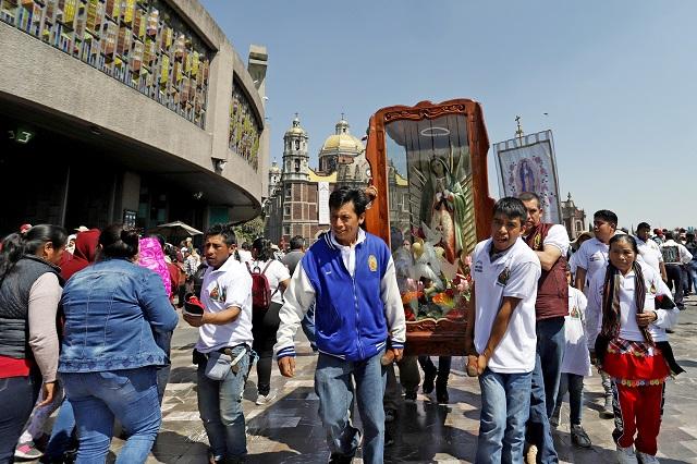 Llegan 3.1 millones de peregrinos a la Basílica de Guadalupe