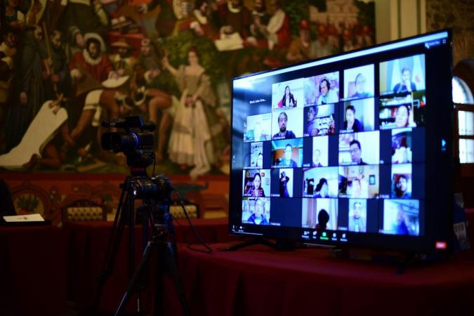 Participa Puebla en foro internacional de políticas públicas ante el Covid19