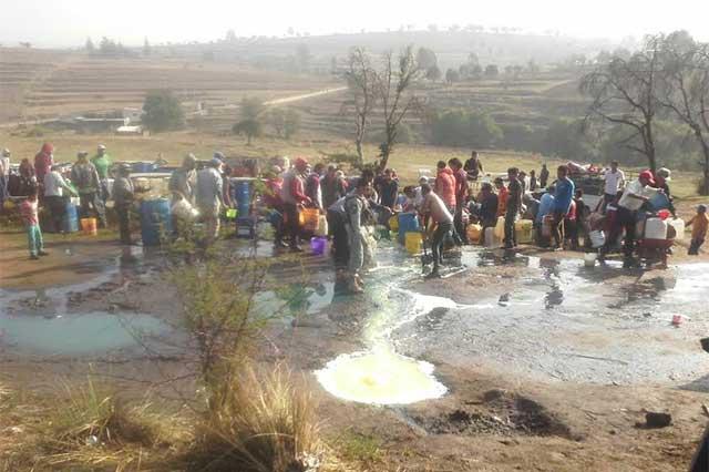 Pobladores de Tláloc, niegan haber participado en actos de rapiña